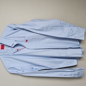 HUGO Sky Blue Casual Button Down Shirt